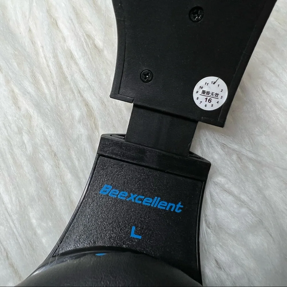 Beexcellent Wired Gaming Headphones with Microphone Blue and Black